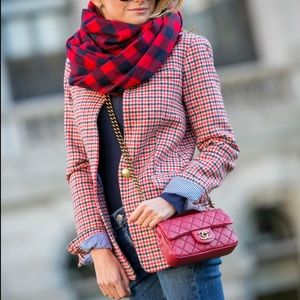 J. Crew factory || Houndstooth blazer